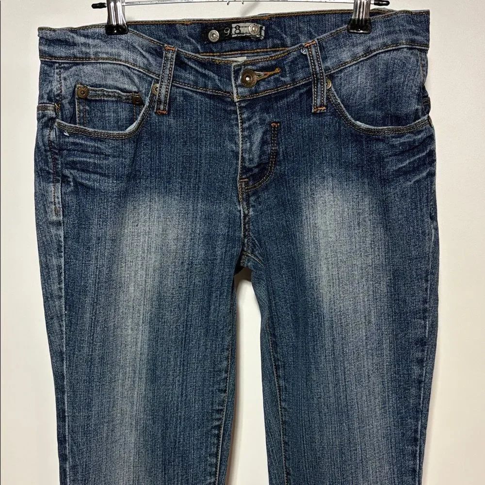 A.S.98 Women's Dark Blue Skinny Jeans - Picture 2 of 9